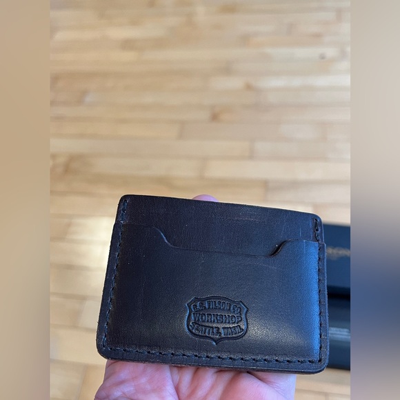 Filson Workshop Leather Slim Wallet - Limited Edition - Only 100 Made - Picture 2 of 9